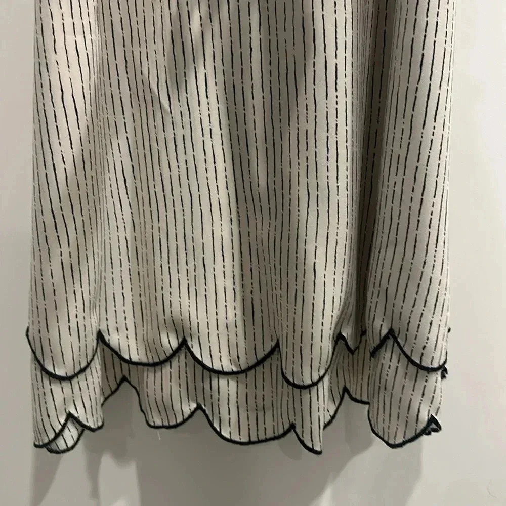 Scallop Hem Dress View 4